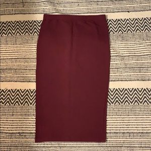 Pencil skirt